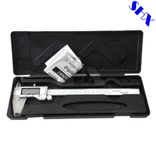 0-200mm 8inch Stainless steel Electronic Digital Vernier Caliper Paquimetro Calipers 200mm Metal Casing Digital Caliper With Box