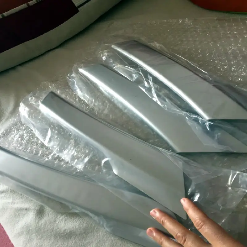 Car Door Moulding Trim 4pcs/set ABS Chrome Matte Trim Inner Door Armrest Decoration Cover Trim For Tiguan 2012 2013 2014 2015