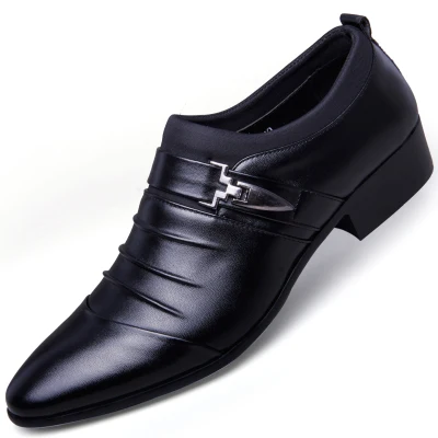 Мужская обувь; повседневные лоферы; Кожаные Туфли-оксфорды для мужчин; Летняя обувь; мужские роскошные брендовые дизайнерские туфли-лодочки; свадебные модельные туфли; большие размеры - Цвет: 6