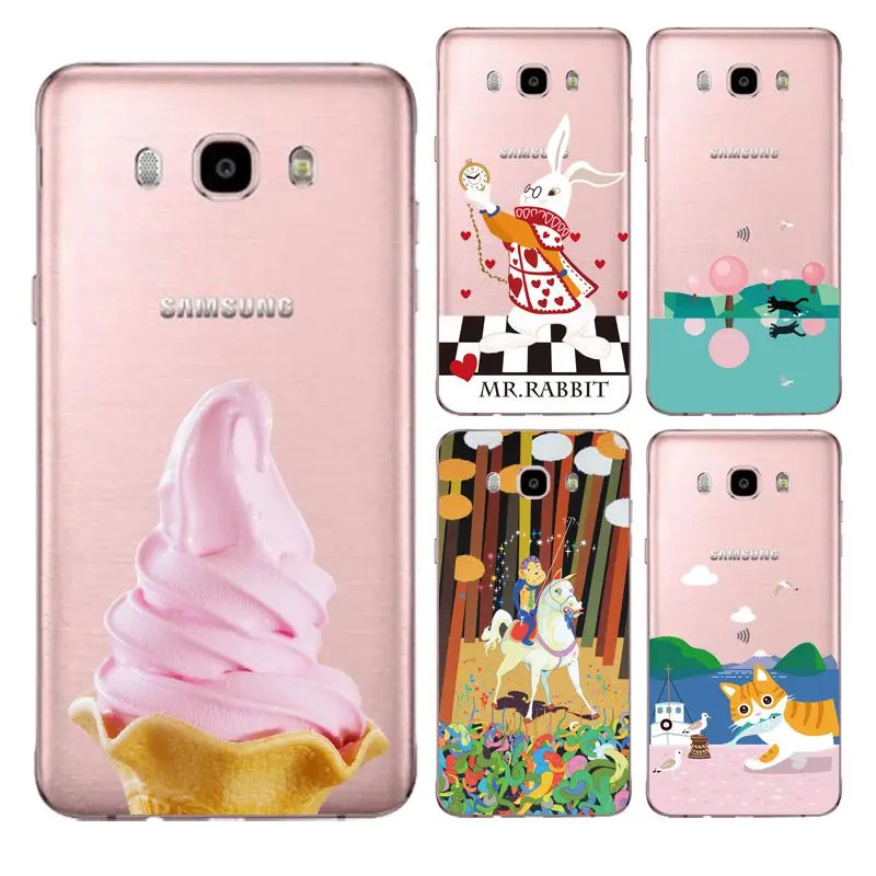 Prince Soft Clear TPU Phone Case For Samsung J3 J5 J7 S6 S7 S8 note8 A3 A5 C7 J2prime River Lemon Coque Bag Cover Free Shipping | Мобильные