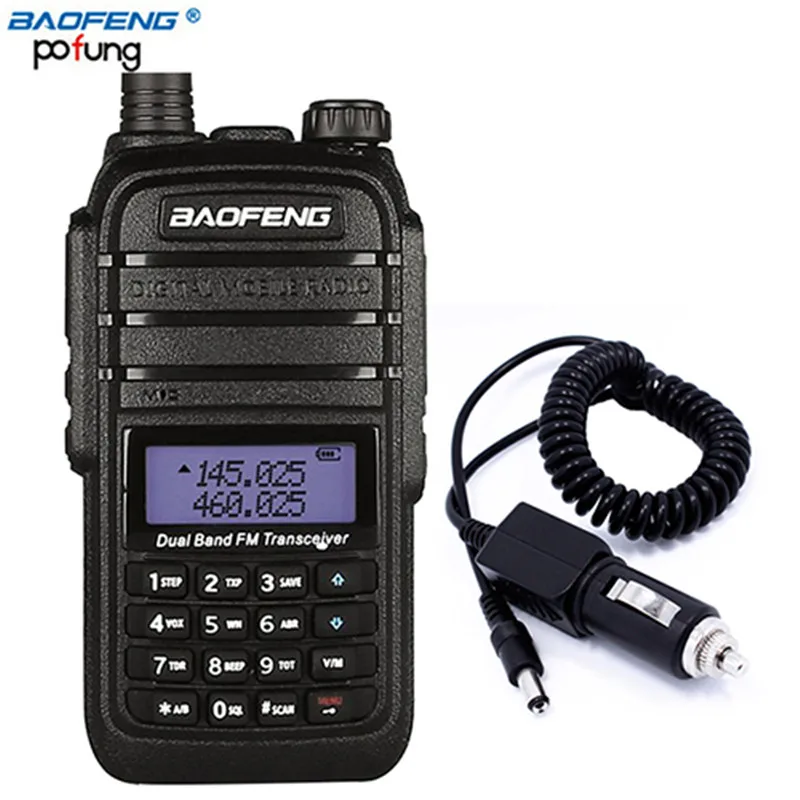 

Baofeng UV-B9 8W High Power DC7.4V 4800mAh Battery 10 km Walkie Talkie Dual Band Ham Two Way Radio+ One Car Charger Cable