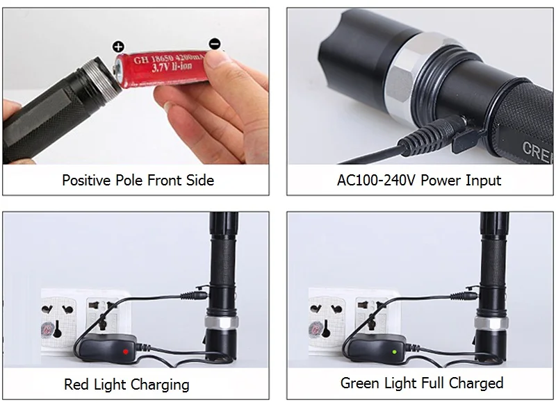 Lanterna x900 Led Flashlight Cree XMLQ5 Led Power by 18650 AAA X900 lanternas Tactical Flashlight For Hunt Ridding Flashlights14
