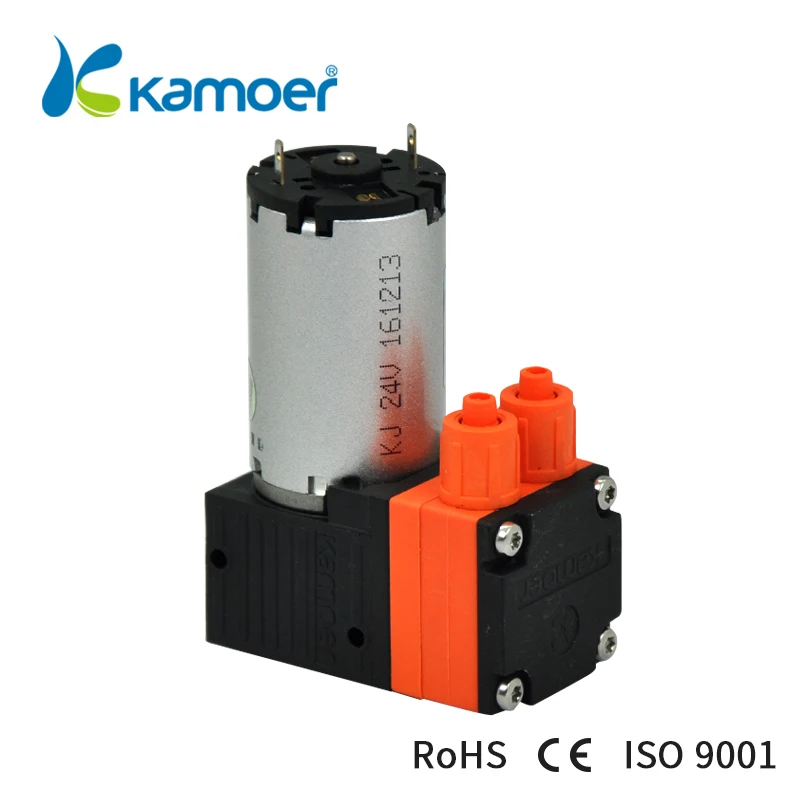 Kamoer KLP02 мини мембранный насос для перекачки жидкостей 12 V/24 V, водяной насос Электрический вакуумный с кистью двигателя и одна осветительная головка