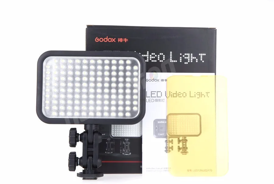 Godox LED126 5500-6500K видео Лампа светильник для цифровой камеры видеокамеры DV Свадебная видеосъемка фото журнальная видеосъемка