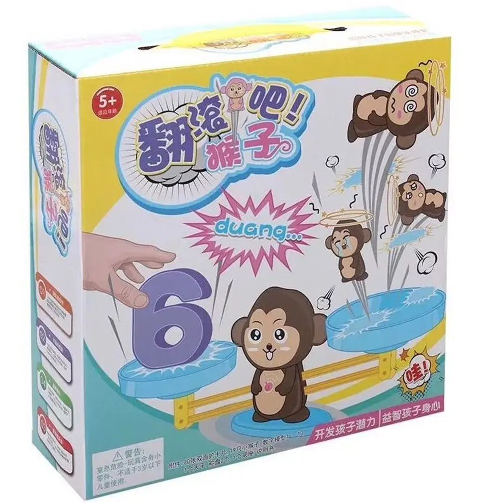 Match game Board game Monkey Match Math Balancing Scale Number Balance Game Children Educational Toy to Learn add and subtract Match game Board game Monkey Match Math Balancing Scale Number Balance Game Children Educational Toy to Learn add and subtract