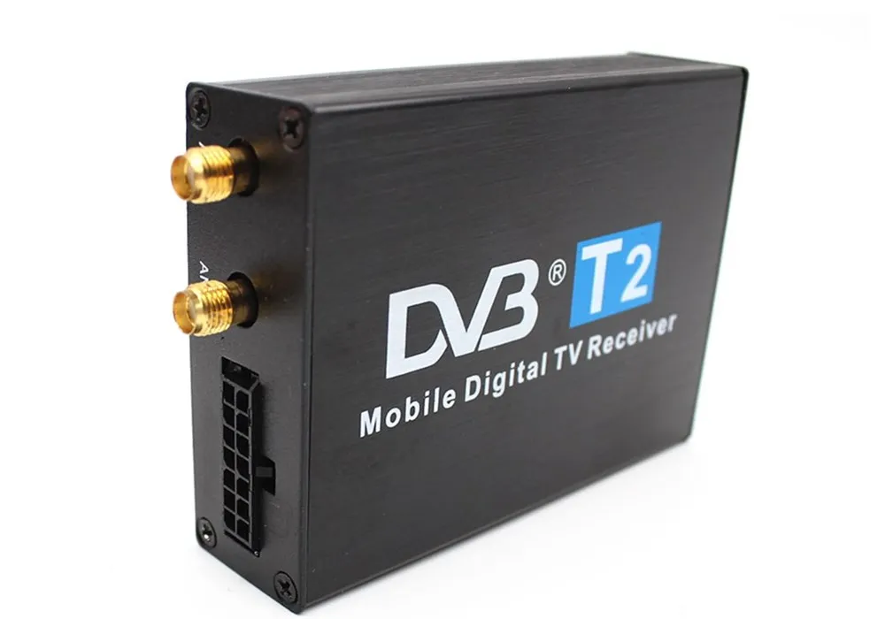 Высокая скорость 110 км/ч Золотой DVB T2 автомобиль DVB-T двойная антенна DVB-T2 автомобиля DVB T H.264 MPEG4 Внешний USB цифровой автомобильный тв-тюнер