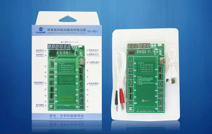 Free shipping 1pc Multifunction Battery Activation Charge Board for iPhone 6 Plus 5s 5 4s 4 Dedicated Power Cable | Электронные