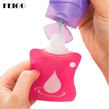 FEIGO 2 шт. 30 мл новое портативное пластиковое жидкое косметическое средство мыло шампунь-гель для душа пустая бутылка для сумки макияж контейнер для крема для лица F598