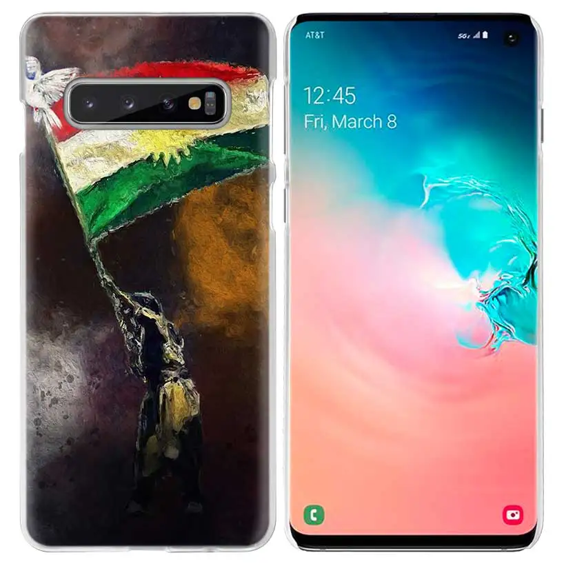 Курдистана чехол с флагом для samsung Galaxy S10 5G S10e S9 S8 M30 M20 M10 J4 J6 плюс J8 Note 8 9 прозрачный жесткий чехол из ПК для телефона Coque