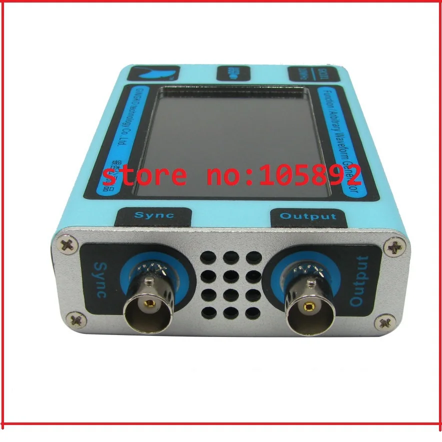 

Free shipping GK101 10MHz Function/Arbitrary Waveform Generator  LCDTouch screen