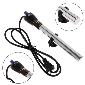 

Fish Tank Water Heater Stainless Steel Adjustable Automatic Aquarium Fish Tank Water Temperature Thermostat Heater