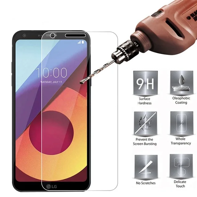 

9H Tempered Glass For LG G3 G4 G5 G6 Q6 Q6a Q6 Plus Stylus 2 Stylo2 X Power 2 K8 K10 LTE Screen Protector GLAS Sklo Cover