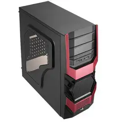 Касса Semitorre игровой Aerocool Циклоп Advance черный-красный USB 3,0