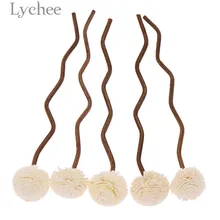 Lychee 5 шт. ромашка волнистый рассеиватель из ротанга палочка благовония Ароматические Замена благовония дома гостиной Ароматерапия