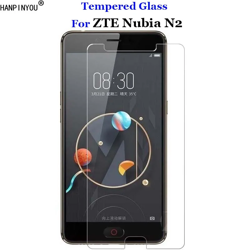 Закаленное стекло 9H 2.5D премиум-класса для ZTE Nubia N2 5 дюйма | Мобильные телефоны и