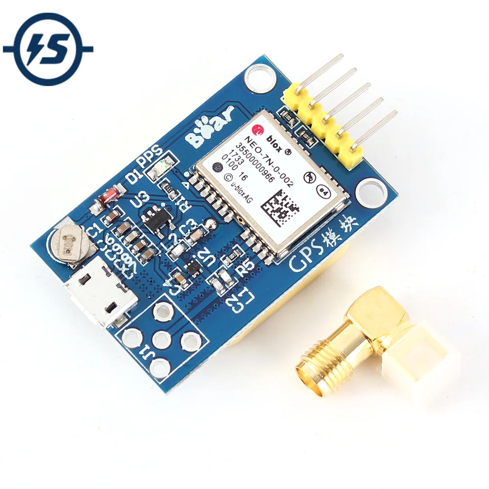 Для Arduino STM32 UBLOX C51 51 gps NEO 7M модуль спутникового позиционирования макетная плата MCU