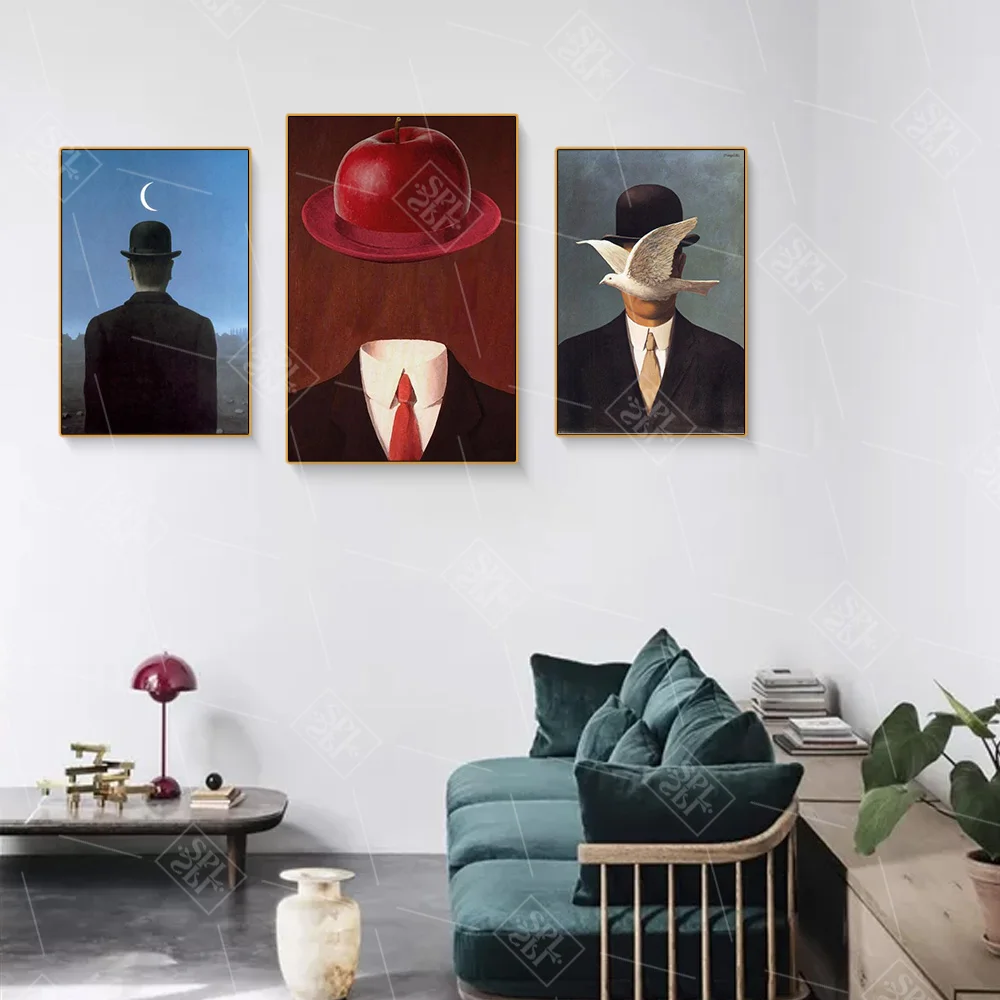 Us 1 98 49 Off Magritte Artist Surrealist Painting Print On Canvas Abstract Wall Art Picture For Living Room Home Decoration Posters And Prints In Us 1 98 49 Off Magritte Artist Surrealist Painting Print On Canvas Abstract Wall Art Picture For Living Room Home Decoration Posters And Prints In