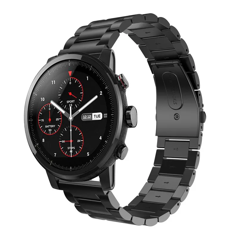 Ремешок 8 в 1 для смарт часов Huami Amazfit Stratos 2 Rhythm + защитный чехол 5 шт. Защитная пленка