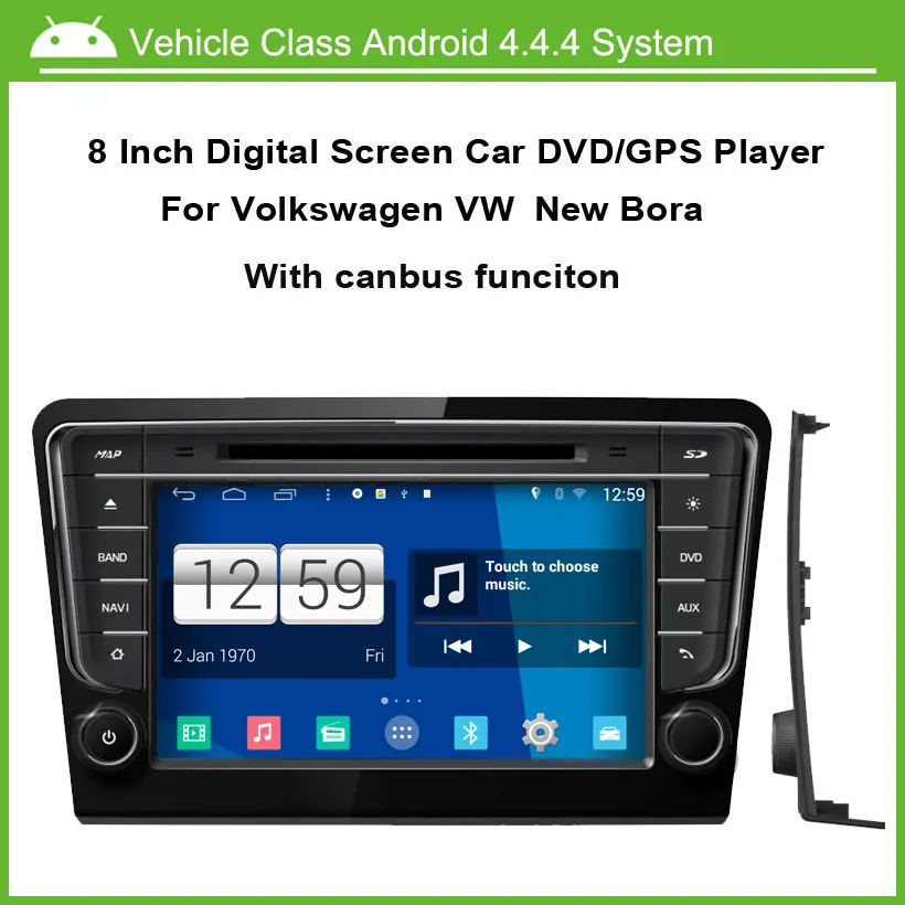 Android Car DVD player for VW Bora Volkswagen Santana Jetta with canbus GPS Navigation Multi touch