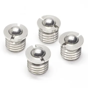 

1pcs flange type flanged spring ball plungers plunger press-in positioning bead ball screw FBPJS Stainless steel