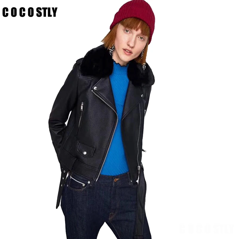 Smiao Plus Size Men Faux Leather Coat Autumn Men Jacket