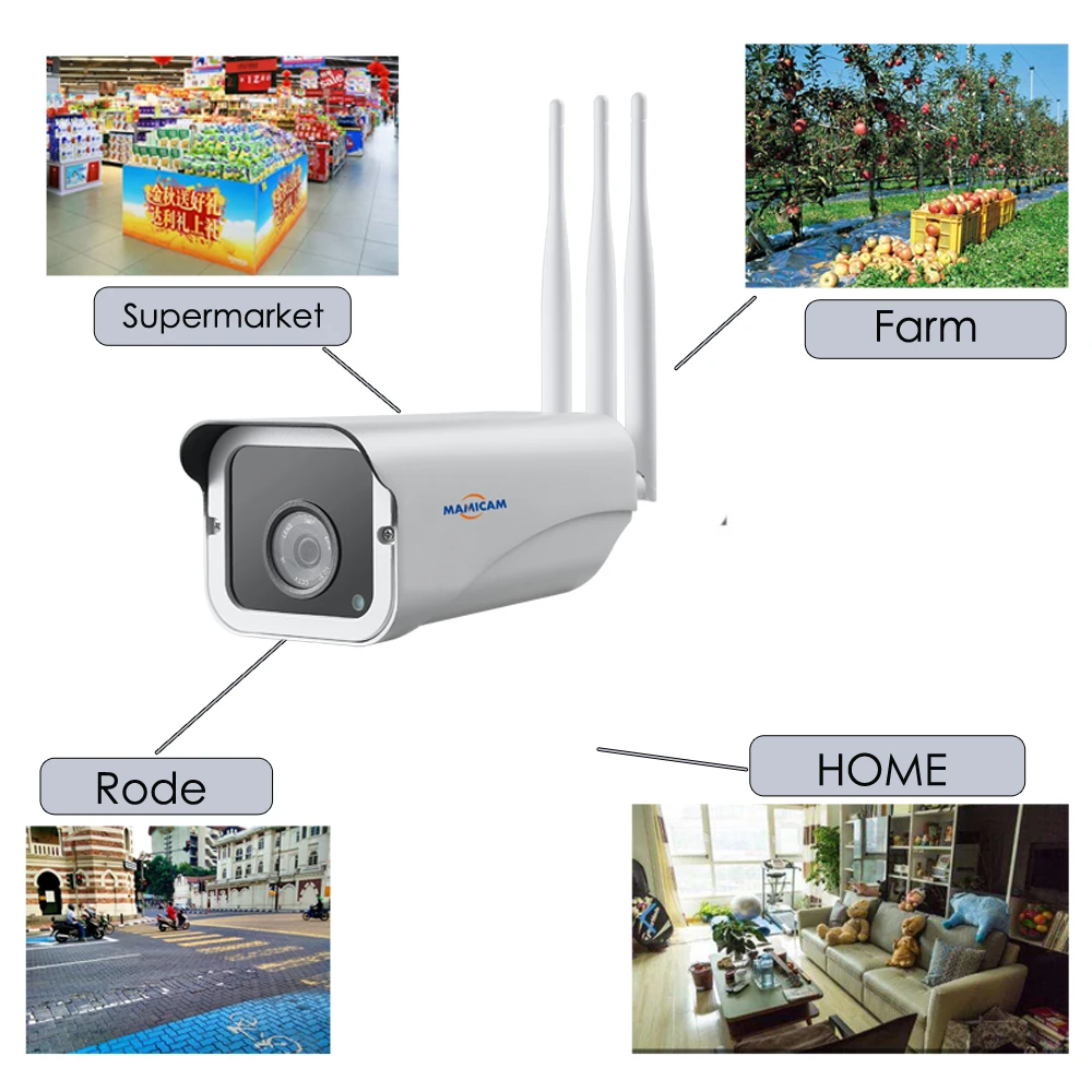 Наружная 3g 4G SIM Камера 1080P беспроводная wifi IP цилиндрическая камера s CCTV, монитор безопасности, запись видео