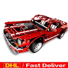 XingBao 07001 блок игрушка leping креативные MOC наборы мускул автомобиль дети развивающие строительные блоки кирпичи игрушка модель leingesly