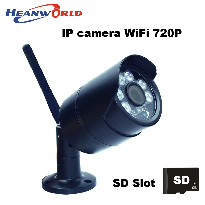 Outdoor Waterproof Wireless IP camera wifi micro SD card CCTV Webcam Network Surveillance Security Camera for day and night use