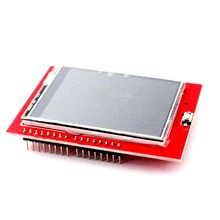 Rouge 2.4 Pouces TFT écran tactile écran lcd CCL TFT Bouclier écran tactile ILI9341 pour Arduino UNO ZH6 240X320(China)