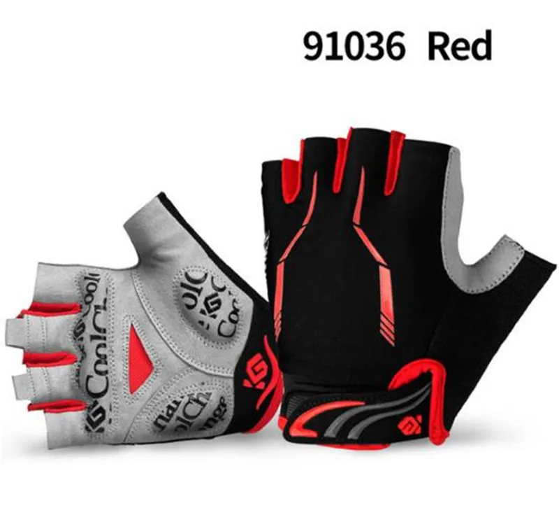 Coolchangle, длинные перчатки для горного велосипеда, мужские, женские, велосипедные зимние перчатки, для улицы, водонепроницаемые, теплые, теплые, толстые, велосипедные перчатки - Цвет: 91036 Red