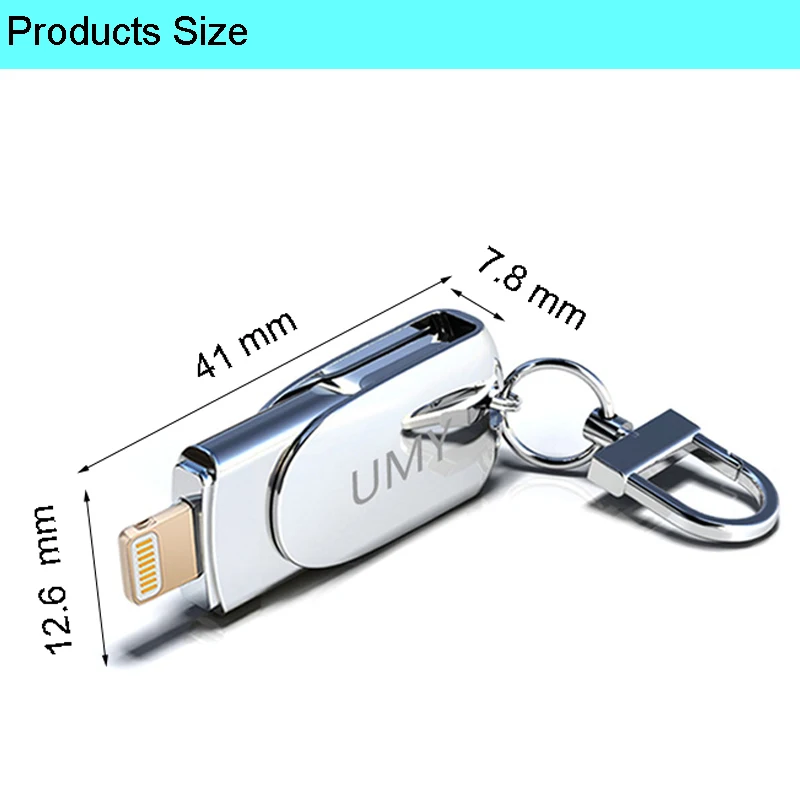 64GB Pen Drive For iPhone USB Flash Drive 32GB Pendrive For iPhone 128GB Flash Drive 16GB 2