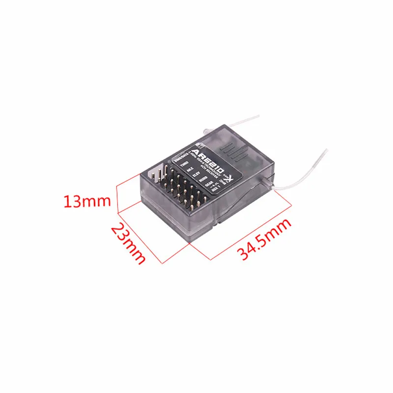 Full Range 6 CH AR6210 for Receiver RX W/ Satellite Support for DSM2 for SPEKTRUM Transmitter DX6i DX7 DX8 DX9 Radio