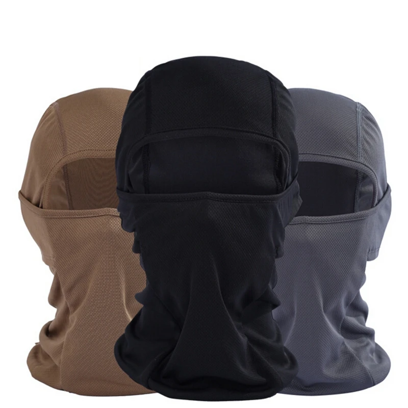 

motocross motorcycle cycling UV Protection Full face Mask Breathable Outdoor Sports Riding Ski Mask Tactical Head Cover