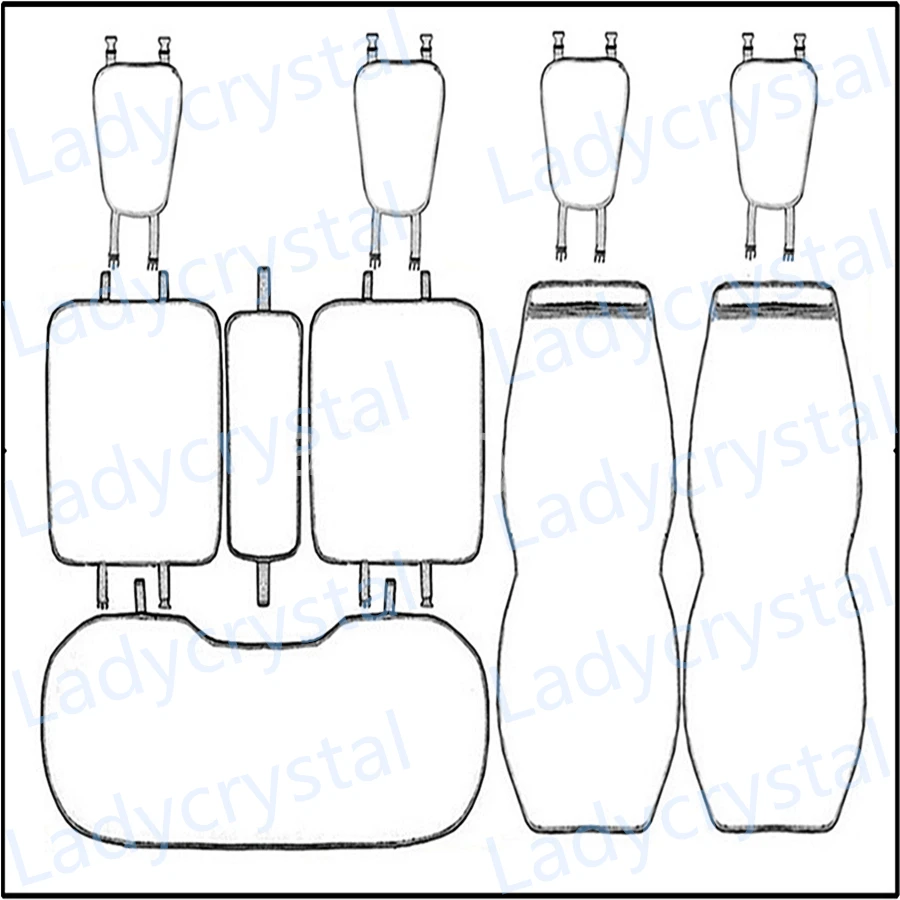 Ladycrystal Bling Корона со стразами Авто стиль чехлы для сидений общего мягкого дышащего волокна автомобиля чехол