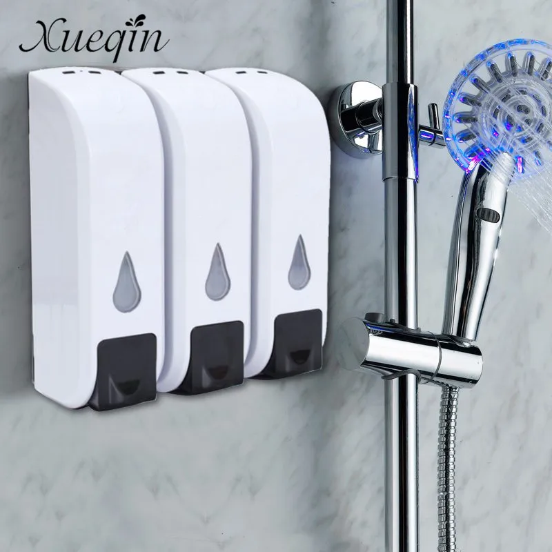 Xueqin 3x350ml Bathroom Hotel Liquid Soap Dispenser Shower Lotion