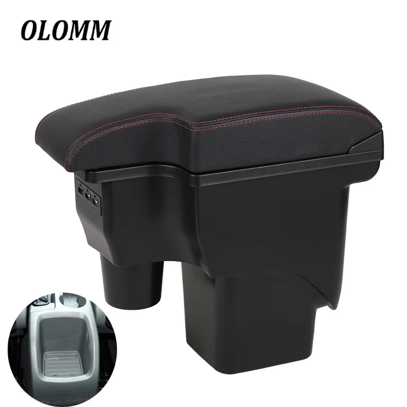 

Armrest box For Ford Focus 2 MK2 2005-2011 central content Storage box in car accessories