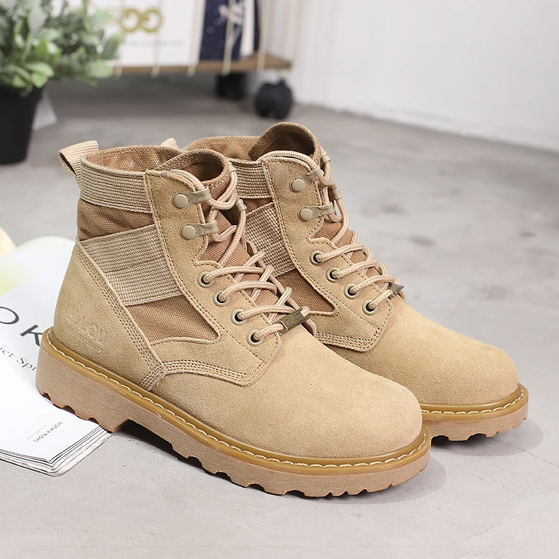 

2017 new winter women boot casual leather boots tide martin boots british style boots
