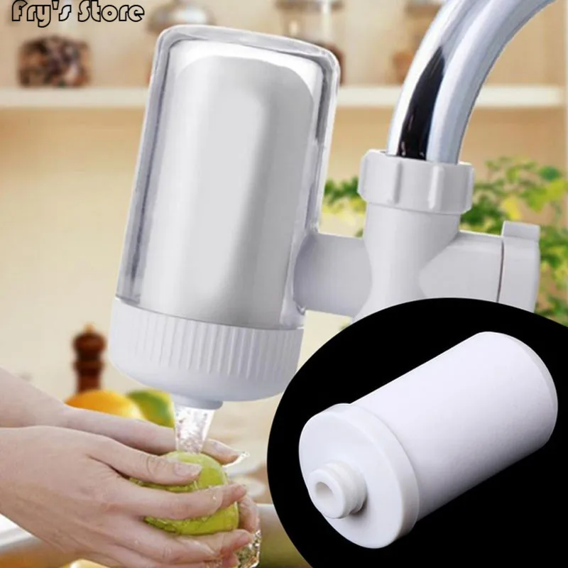 

Fry's Store Ceramic White Faucet Mount Water Filter System Replacement Purifier Cartridge Home Kitchen New For Dropshipping