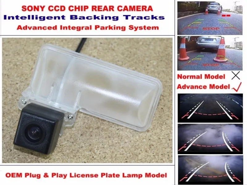 For Scion FR-S FRS 2013 ~ 2015 Intelligent Car Parking Camera  with Tracks Module Rear Camera CCD Night Vision (3)