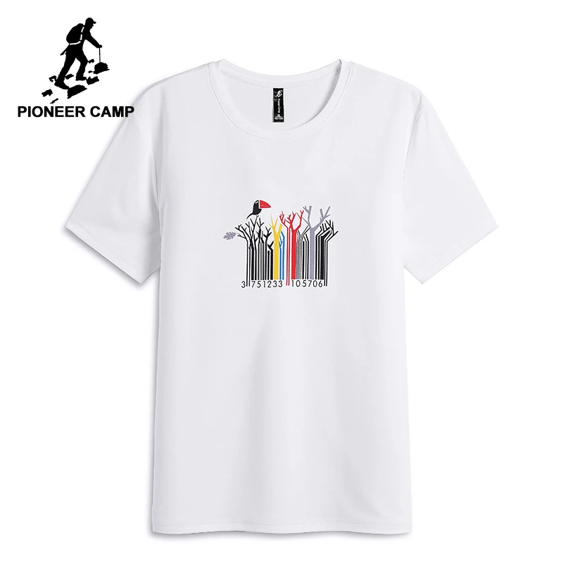 

Pioneer Camp Toucan Bird Animal Graphic print T-shirt men summer short sleeve casual T shirt male 100% cotton ADT803063