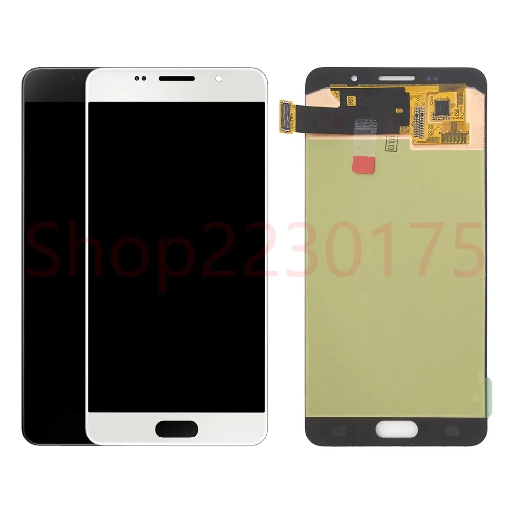 

For Samsung Galaxy A5 2016 A510 A510F A510M SM-A510F Super AMOLED LCD Display Touch Screen Digitizer Assembly Replacement Parts
