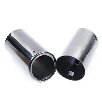 

Titanium Pipes 1 Pair Tail Muffler for BMW E90 E92 325 3Series 06-10 High Quality