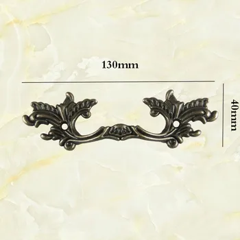 

JD 5Pcs C.C75mm Zinc Alloy Classical style Green Bronze Antique Style Cabinet Wardrobe Drawer Handle Furniture Hardware