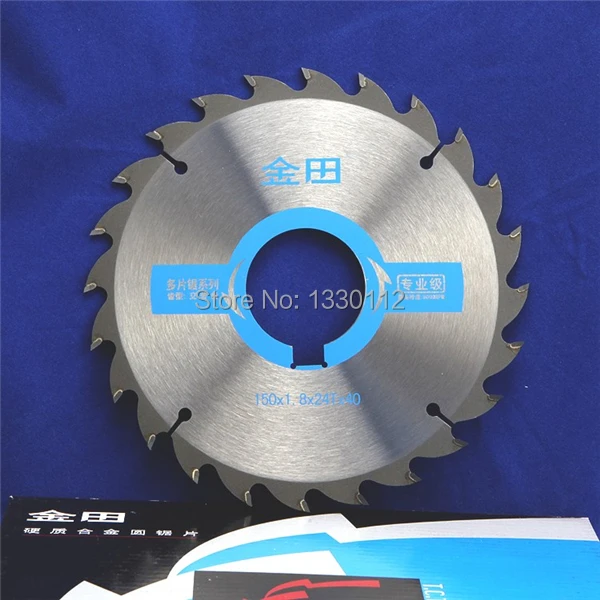 6" 24T woodworking multifunctional TCT wood cutting saw blade disc