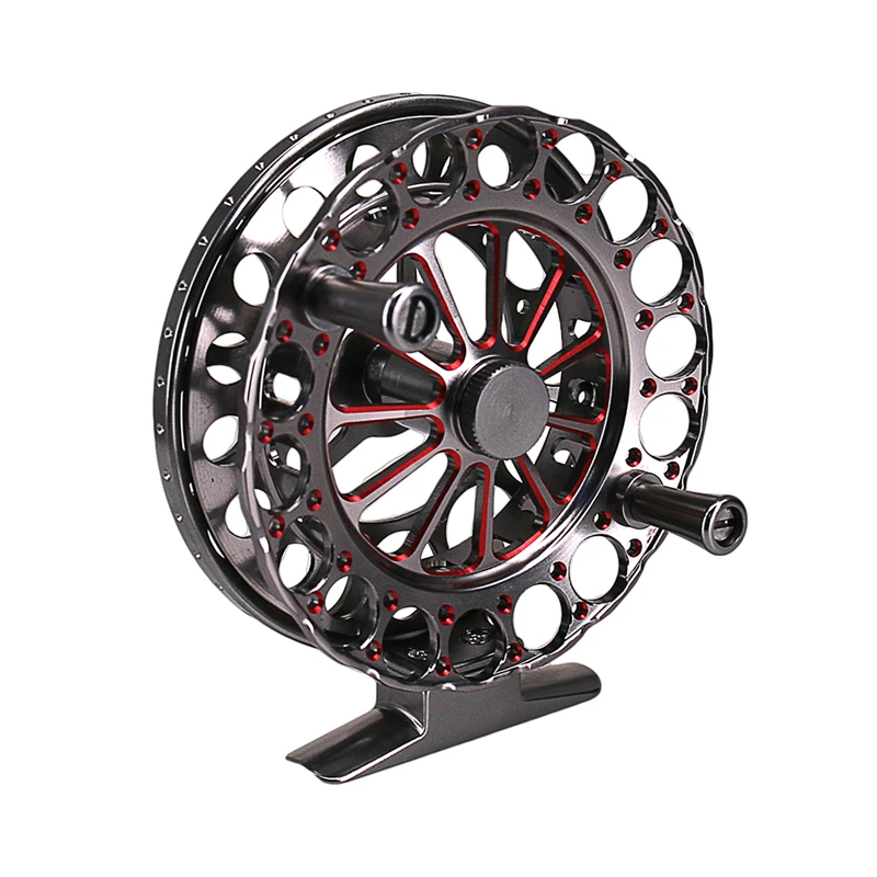 

Fly Fishing reel Ultra-lightweight CNC Process Full Metal Flies Front Line Wheel Speed Ratio1:1 Carp Fishing 2BB Fish Line Wheel