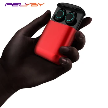 

Binaural Bluetooth Headset Mini Ultra Small Wireless Sports Hanging Ear Running Universal In-Ear Plug Drive