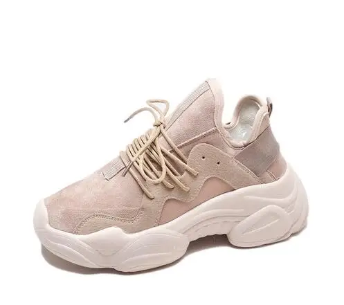 

Hot 2019 New casual shoes female Korean wild sneakers women Female breathable lace-up mesh women's shoes Chaussure Femme Girl