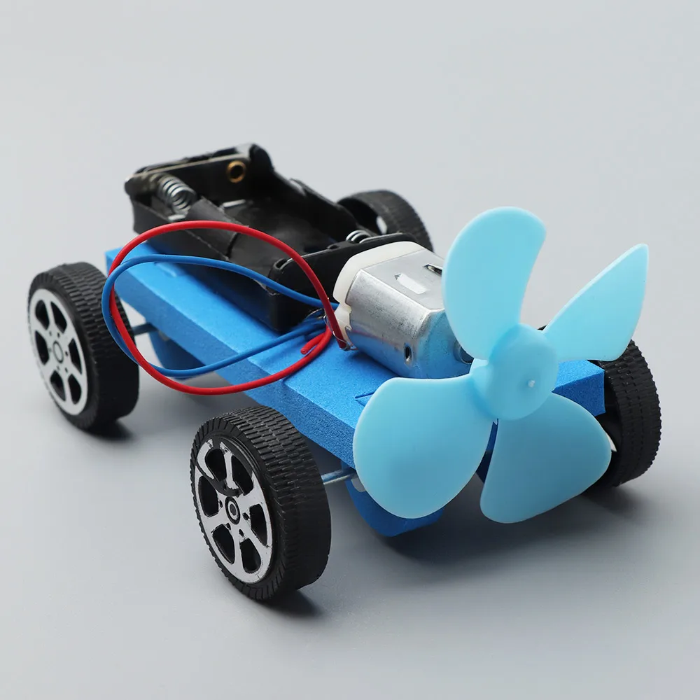 Креативный набор игрушек с воздушным питанием для сборки автомобиля, научная образовательная игрушка, Подарочная модель, строительные
