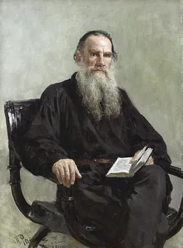 

TOP ART # Russian writer one of the greatest authors Count Lev Nikolayevich Tolstoy PRINT painting --free shipping cost