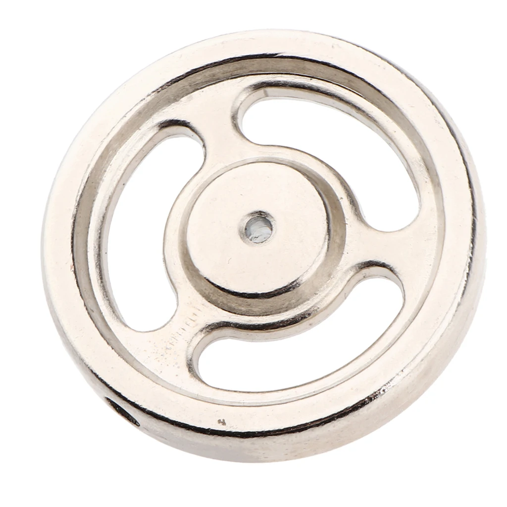 Stirling Engine Model Part - Flywheel for DIY Steam Heat Power Generator Model, Physics Experiment Kits Toy Silver L